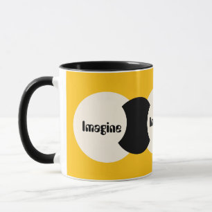 Imagine Logo Yellow Mug