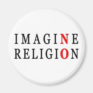 Imagine No Religion Magnet