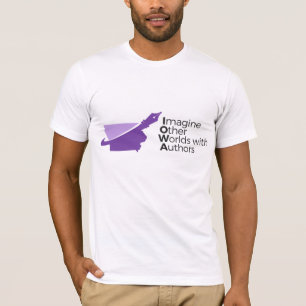 Imagine Other Worlds with Authors Men's T-Shirt