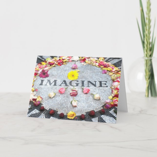 Imagine Peace Card (Front)