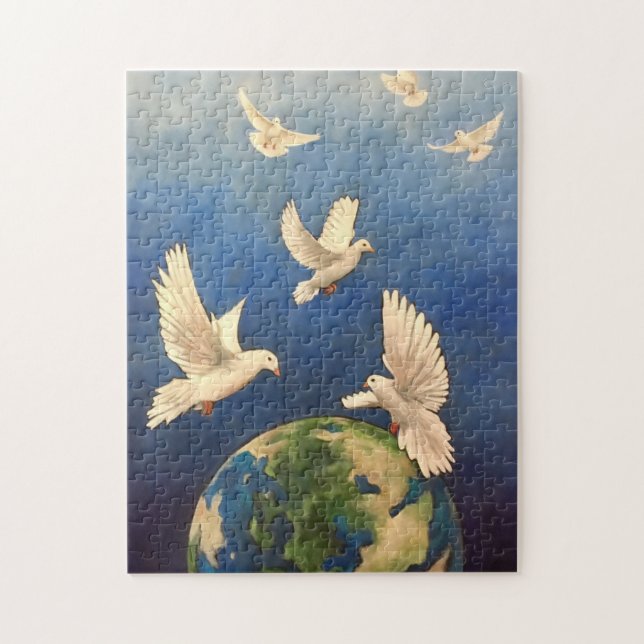 Imagine Peace Jigsaw Puzzle (Vertical)