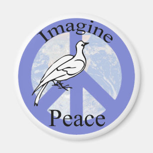Imagine Peace Magnet