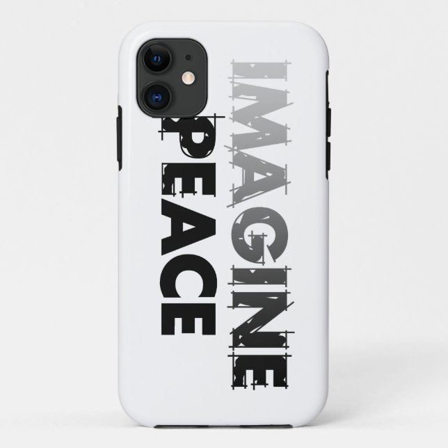 Imagine Peace V1 Case-Mate iPhone Case (Back)
