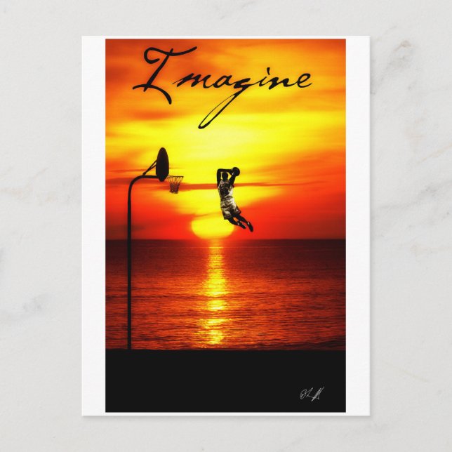 Imagine Postcard (Front)