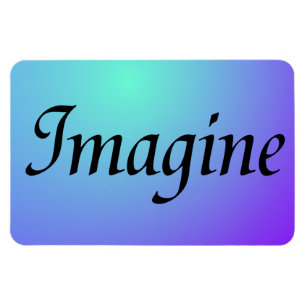 Imagine Purple Magnet