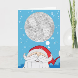 IMAGINE SANTA Greeting Card