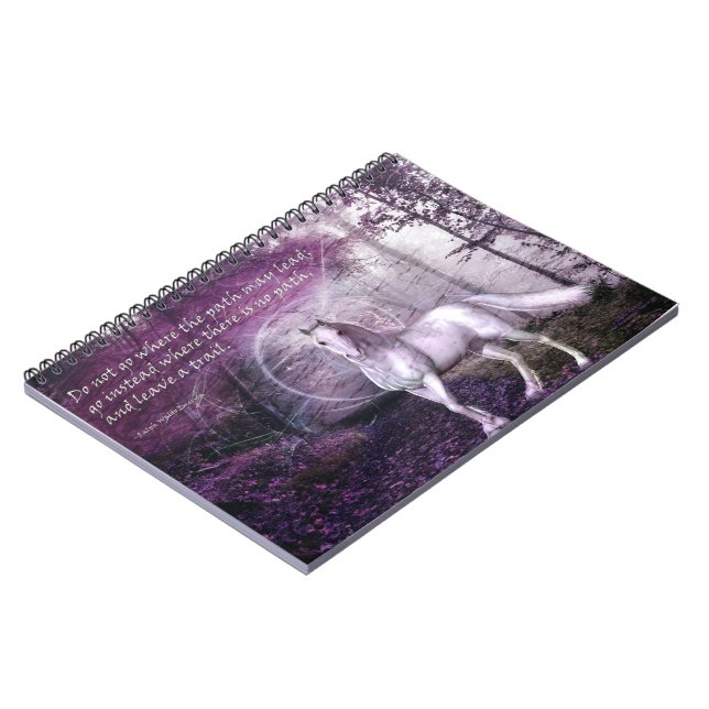 Imagine Spiral Notebook (Left Side)