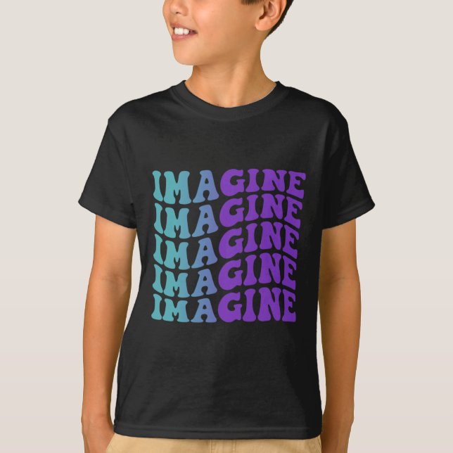 Imagine Suicide Prevention Awareness Invisible Ill T-Shirt (Front)
