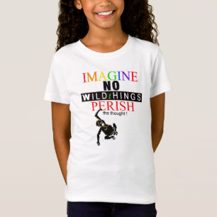 IMAGINE - Wildlife- Endangered animal graphic - T-Shirt