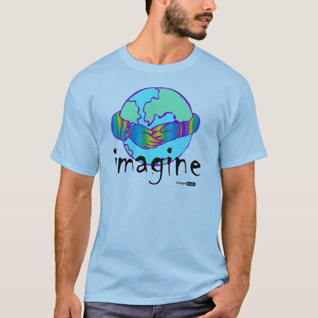 imagine world peace T-Shirt (Front)