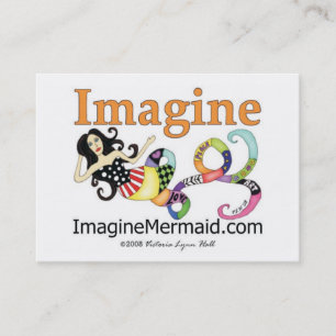 ImagineMermaid.com Imagine Mermaid Business Cards
