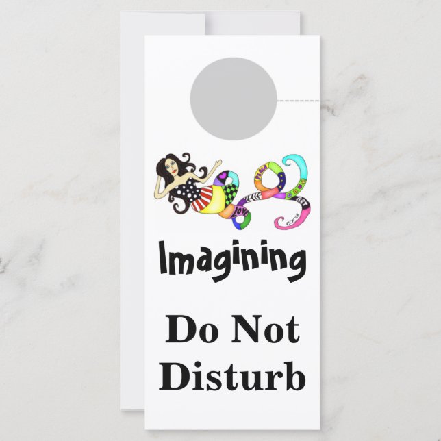 Imagining Do Not Disturb Mermaid Muse (Front)