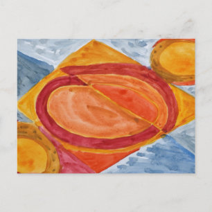 Imagining the Sun on a Rainy Day Postcard