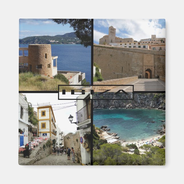 imam of the island of Ibiza in the Balearic Island Magnet (Front)