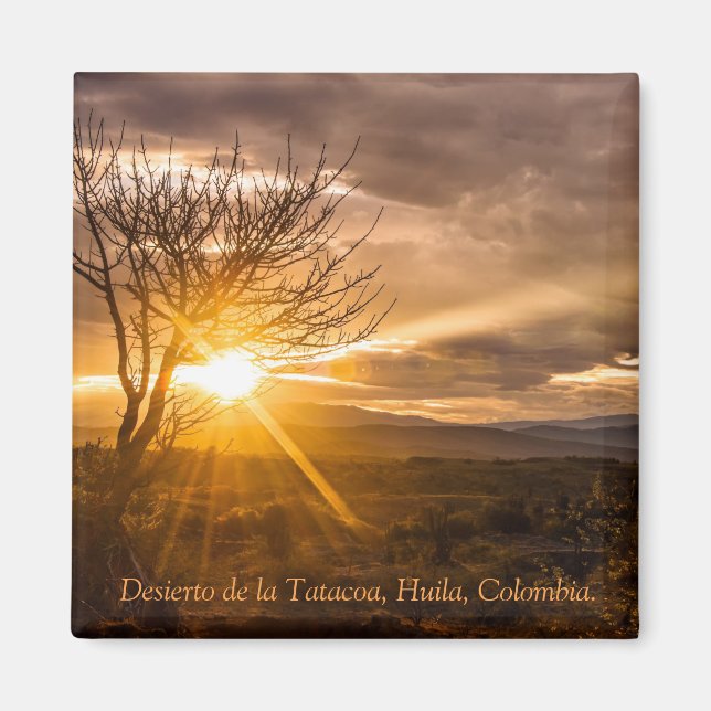 Imam, Tatacoa Desert, Colombia Magnet (Front)