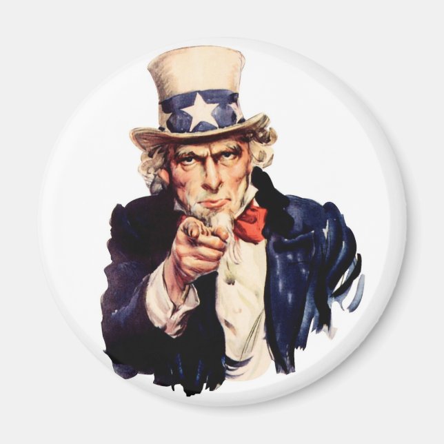 Iman "UNCLE SAM" Magnet (Front)