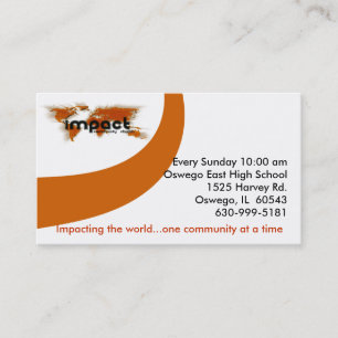 Imapct Business Card