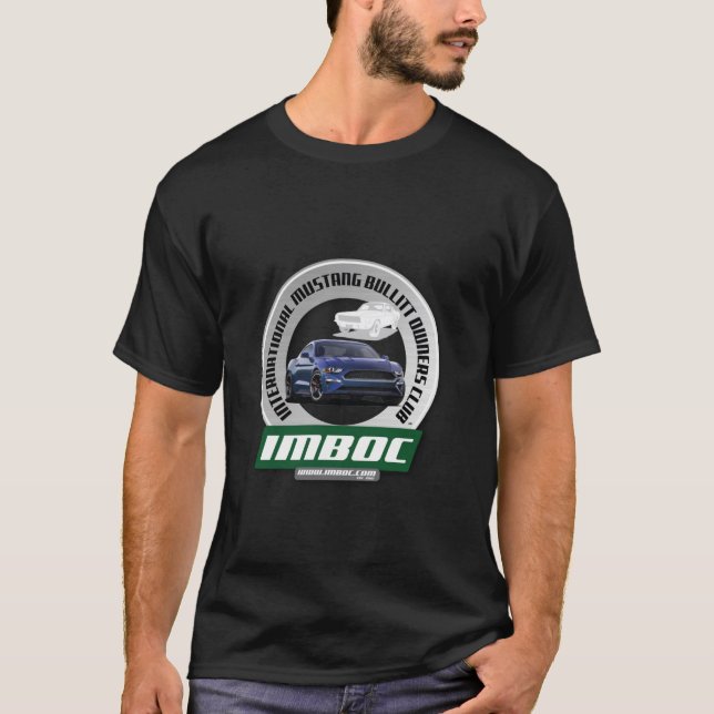 IMBOC '19 Kona Blue (Men) - Black T-Shirt (Front)