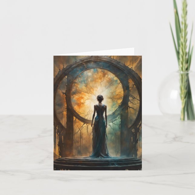 Imbolc Blessings  Card (Front)