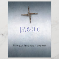 Imbolc Book of Shadows Page with Correspondences