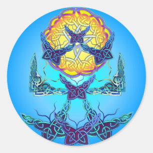 Imbolc Butterflies Sticker