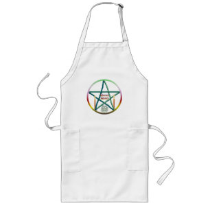 Imbolc Pentacle Long Apron