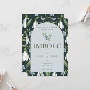 Imbolc Wheel of the Year Invitation