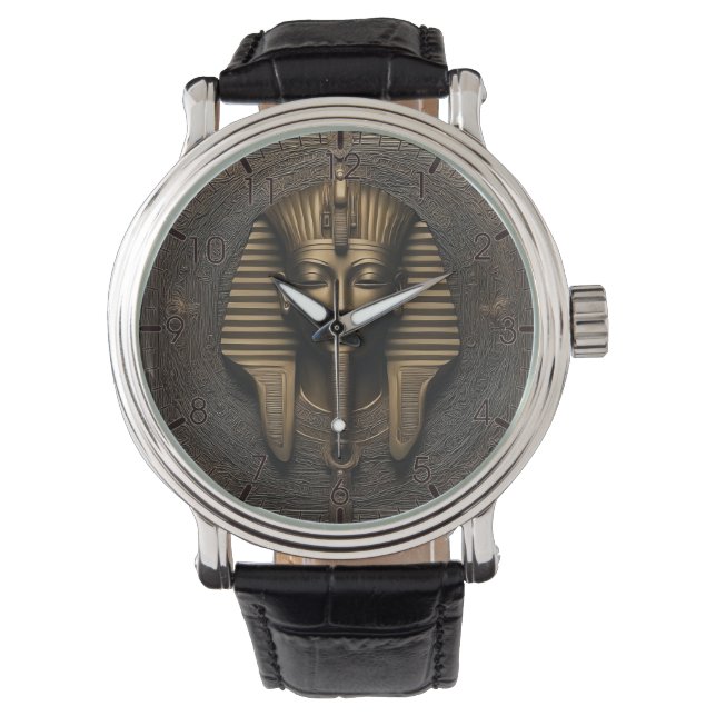 imeless Elegance: Pharaoh's Mystique Watch (Front)