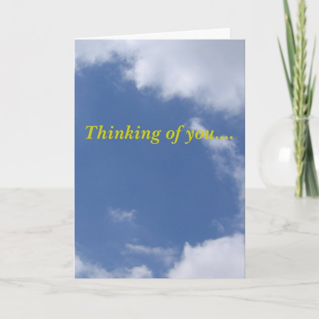 IMG_0096 (2), Thinking of you... Card (Front)