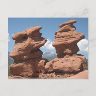IMG_4295, Garden of the Gods "Siamese Twins" & ... Postcard