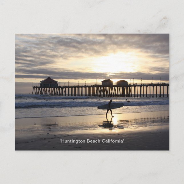 IMG_5899, "Huntington Beach California" Postcard (Front)