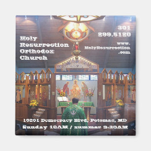 IMG_7602, HolyResurrectionOrthodoxChurch, 10201... Magnet