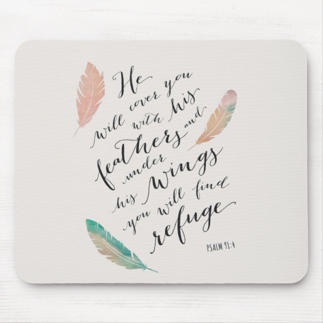 IMG_7795.PNG scripture designed products Mouse Pad (Front)