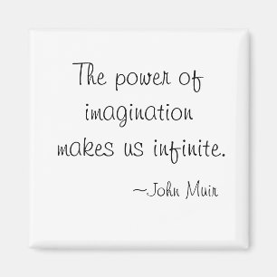 Imgination quotes magnets encouraging saying gifts
