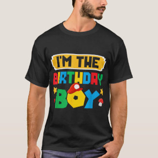 Imhe Birthday Boy Game Gaming Family Matchings boy T-Shirt