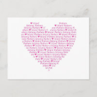 IMHM Heart Postcard