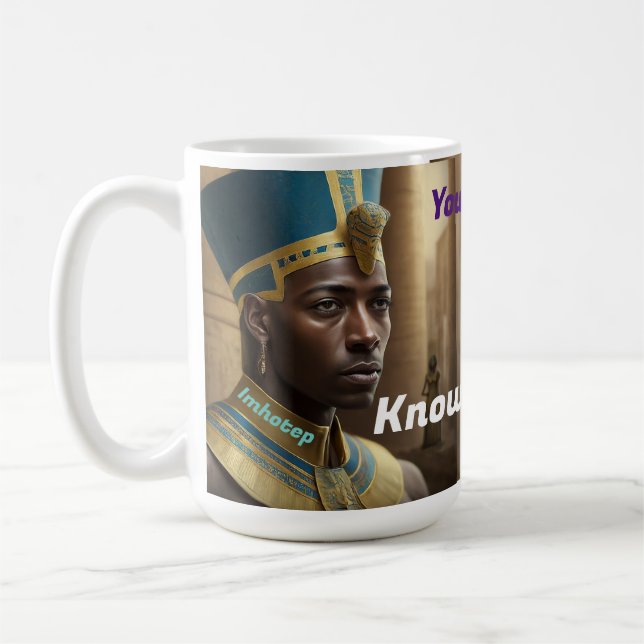 Imhotep Coffee Mug (Left)