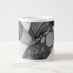 IMLA 007 Black & White Mug 