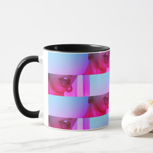 IMLA 4 Men Hot Lips Mug (With Donut)