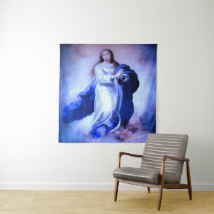 Immaculate Conception Blue Tapestry