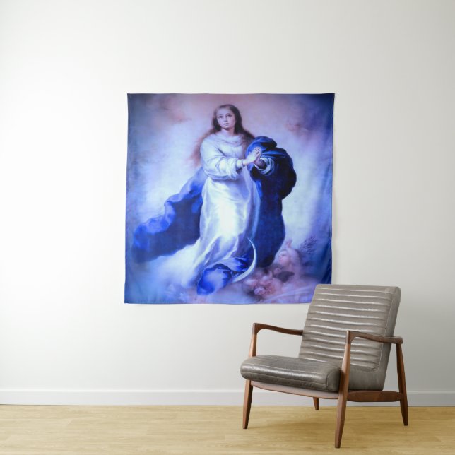 Immaculate Conception Blue Tapestry (In Situ)