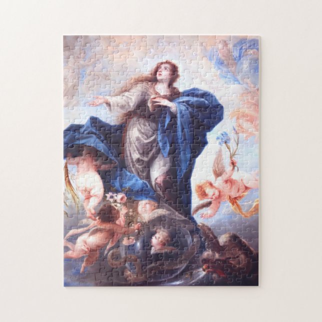Immaculate Conception By Juan Antonio Escalante Jigsaw Puzzle (Vertical)