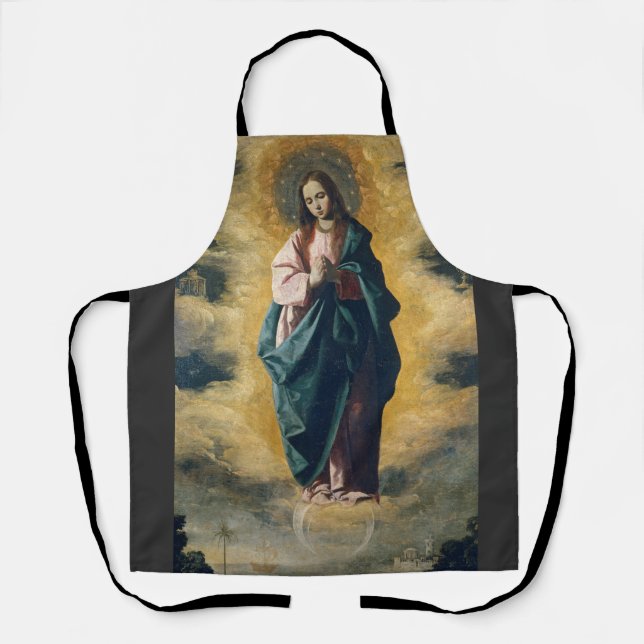 Immaculate Conception by Zurbarán Apron (Front)