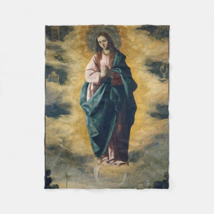 Immaculate Conception by Zurbarán Fleece Blanket