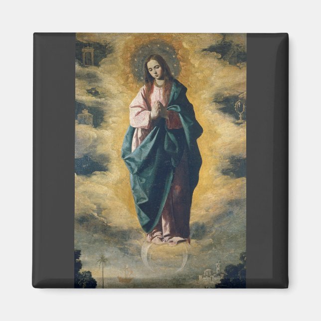 Immaculate Conception by Zurbarán Magnet (Front)