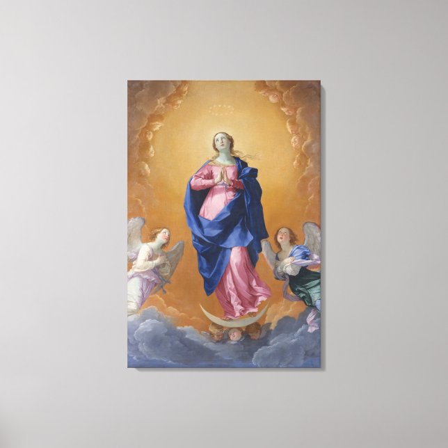 Immaculate Conception Canvas Print (Front)