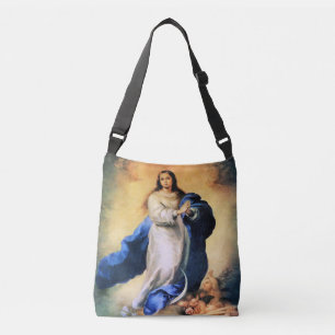 Immaculate Conception Gold Crossbody Bag