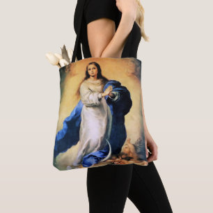 Immaculate Conception Gold Tote Bag