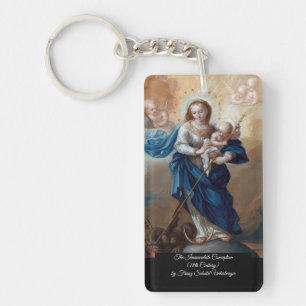 Immaculate Conception Key Ring