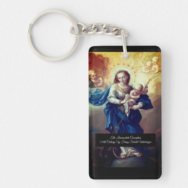  Immaculate Conception Key Ring (Front)